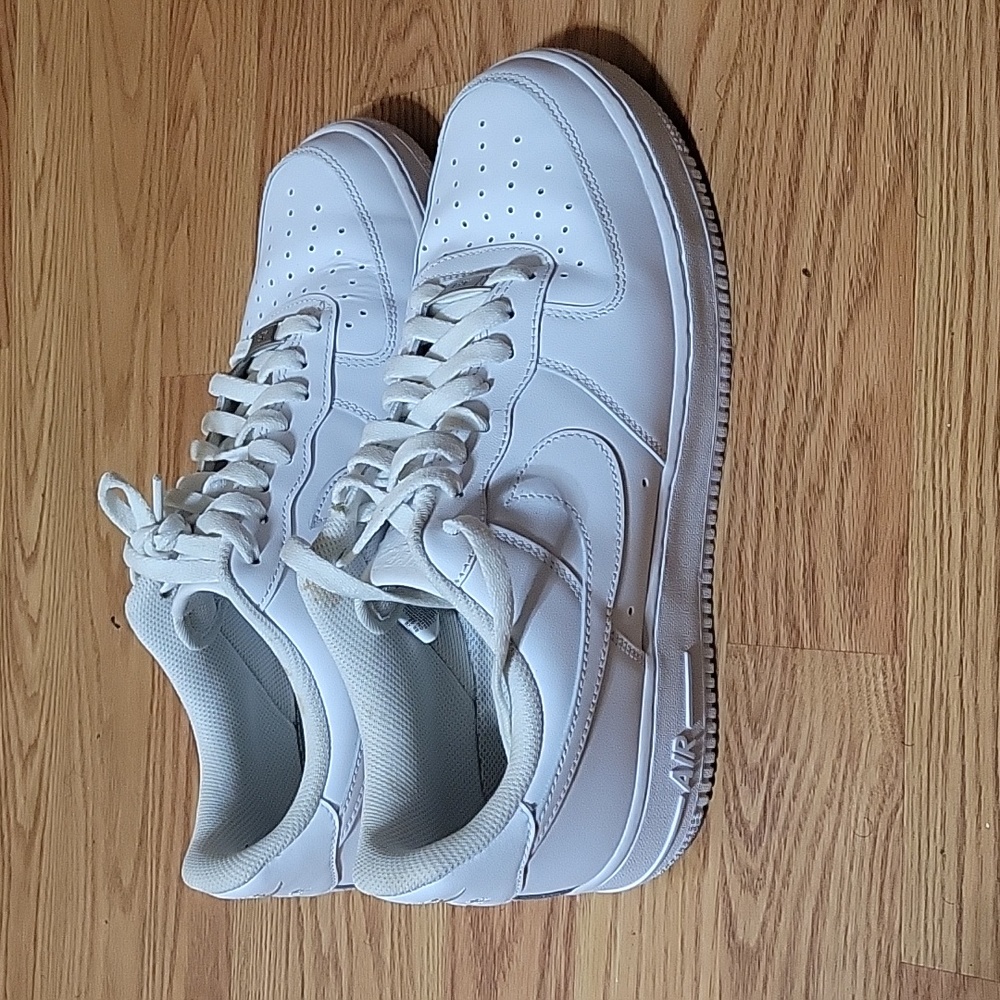 Nike Air force1 white mens size 10